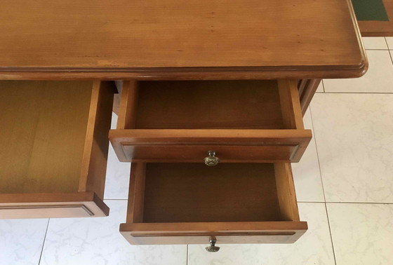 Image 1 of Directoire Kersen bureau met 5 laden en zijplanken