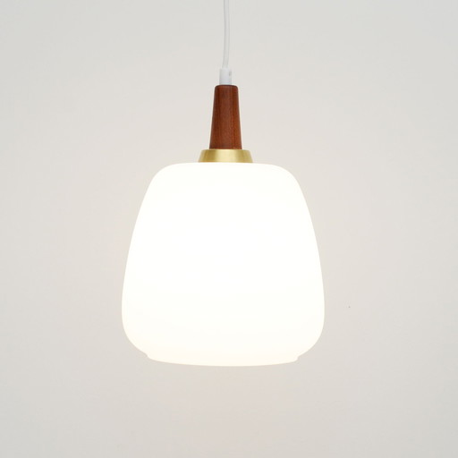 Witte Japandi Lamp, Denemarken 60er jaren