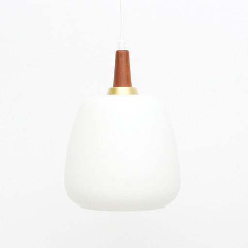 Witte Japandi Lamp, Denemarken 60er jaren