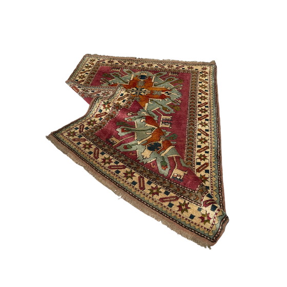 Image 1 of Vintage Turkse Kars Kazak-vloerkleed