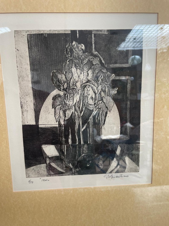 Image 1 of Lithografie Door Giacomo Soffiantino 1970 Ca