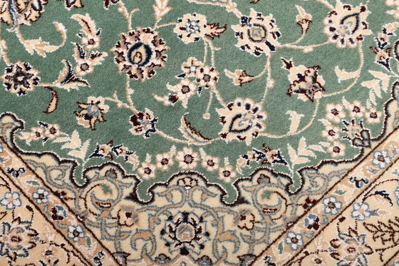 Image 1 of Elegant Perzisch Tapijt Handgeknoopt Nain 9 Lah- Afmetingen. 147 X 100 cm -Nr.466214-01