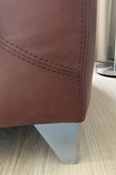 Machalke 2.5-zits leren bank