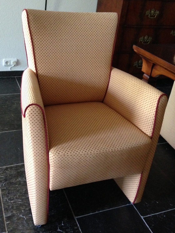 Image 1 of 6x Paul Hofstede eetkamer stoelen