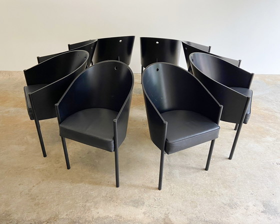 Image 1 of 8X Costes Starck Eetkamerstoelen