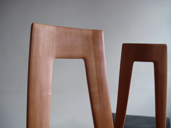 Image 1 of 4x Eetkamerstoel van Veil van Ernst Martin Dettinger