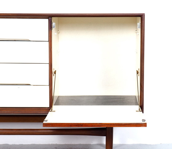 Image 1 of Mid Century Deens teak design dressoir met lades