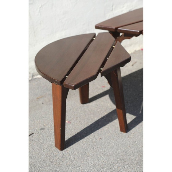 Image 1 of Vintage teakhouten salontafel, Italië 1970