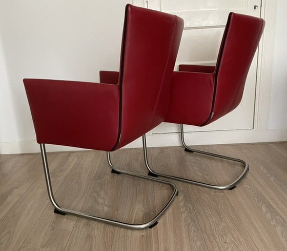 Image 1 of 2x Bert Plantagie eetkamerstoel