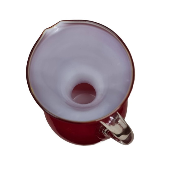 Image 1 of Vintage Opalina Fiorentina Karaf