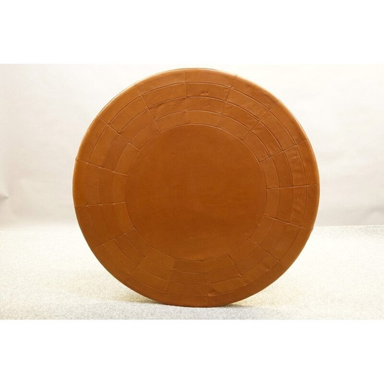 Image 1 of Vintage anilineleren salontafel voor De Sede, Zwitserland 1969