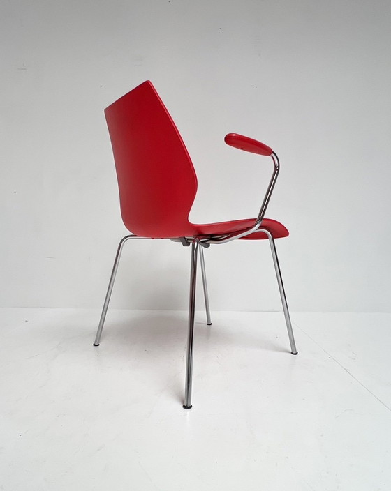 Image 1 of Set Van 4 Maui Kartell Stoelen Van Vico Magistretti, 1980’S