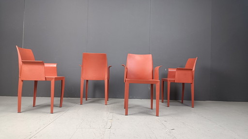 Lola Stoelen Van Pierluigi Cerri Voor Poltrona Frau, 2000S