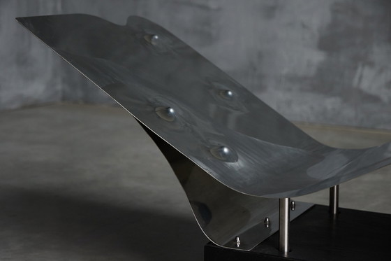 Image 1 of Vintage chaise longue van Angelo Brescianini Italiaans 2008