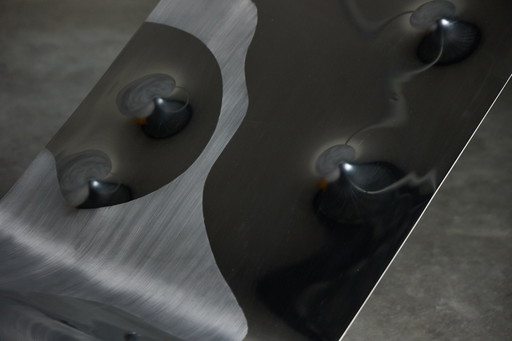 Vintage chaise longue van Angelo Brescianini Italiaans 2008