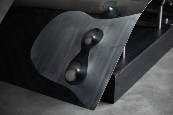 Image 1 of Vintage chaise longue van Angelo Brescianini Italiaans 2008