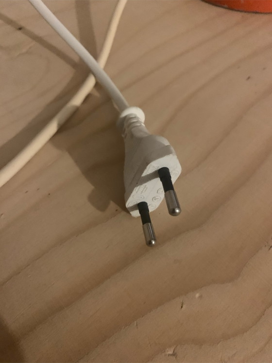 Image 1 of Oranje vintage bureau lamp