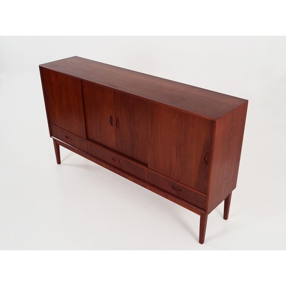 Image 1 of Vintage teakhouten highboard, Denemarken 1970