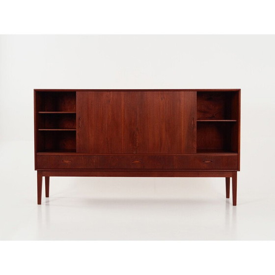 Image 1 of Vintage teakhouten highboard, Denemarken 1970