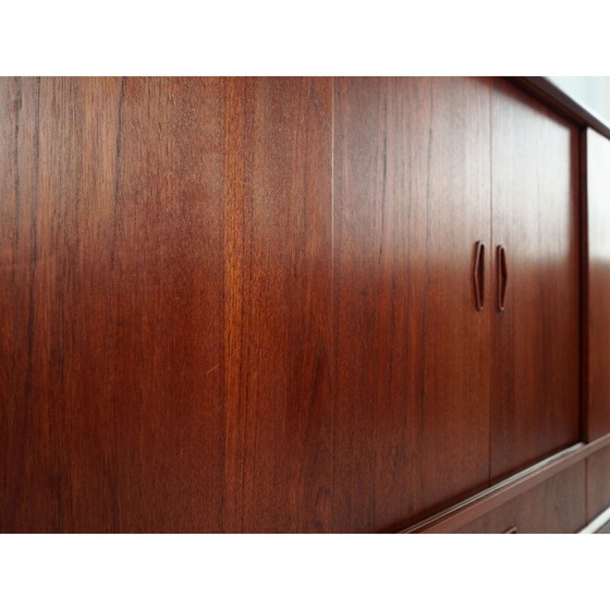 Image 1 of Vintage teakhouten highboard, Denemarken 1970