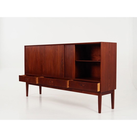 Image 1 of Vintage teakhouten highboard, Denemarken 1970