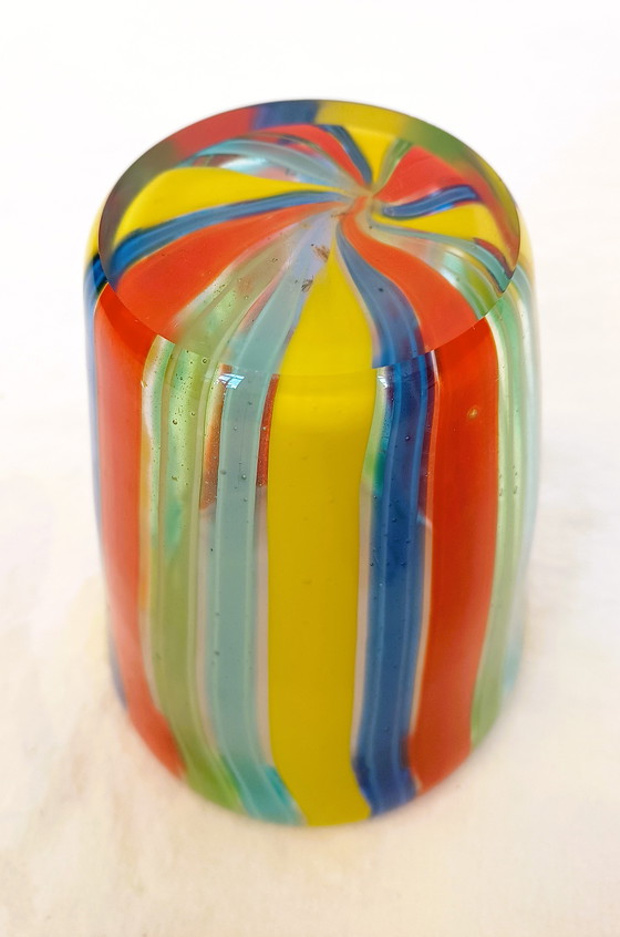 Image 1 of Grote glazen vintage vaas