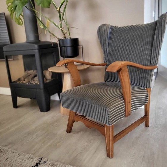 Image 1 of 2x Vintage Jaren 50 Fauteuils