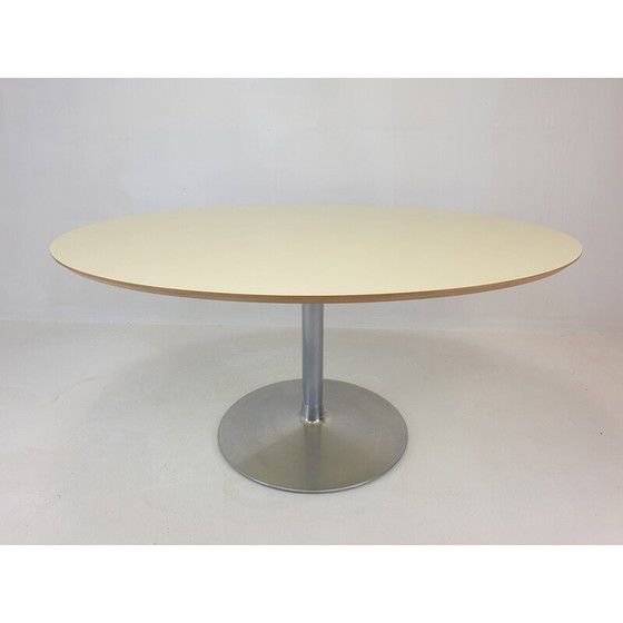 Image 1 of Vintage ovale eettafel door Pierre Paulin voor Artifort, jaren 1960
