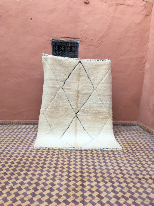 Beni Ouarain Marokkaans Berber Tapijt 232 X 170 Cm