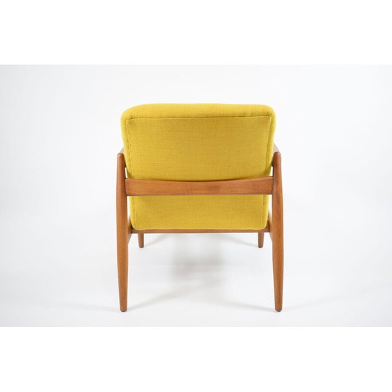 Image 1 of Vintage Poolse fauteuil GFM64, ontworpen door E.Homa geel jaren 1960