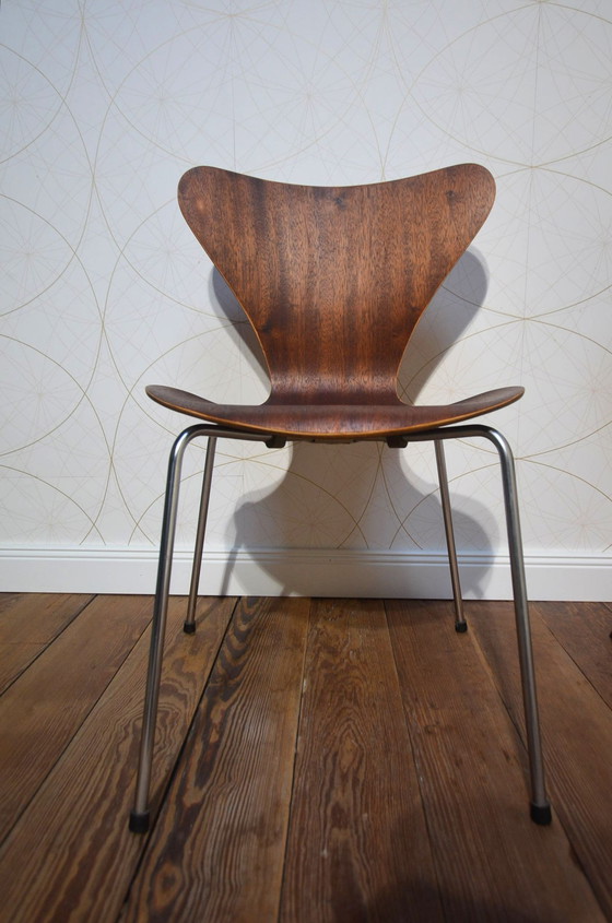 Image 1 of 2x Fritz Hansen stoelen