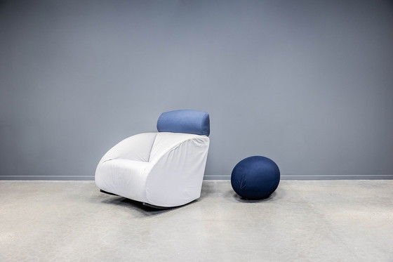 Image 1 of Mama loungestoel + poef