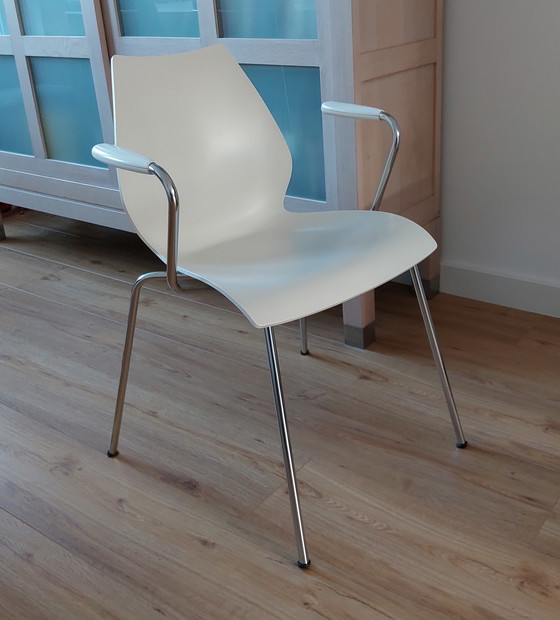 Image 1 of 6x Kartell Maui stoelen