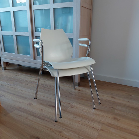 Image 1 of 6x Kartell Maui stoelen