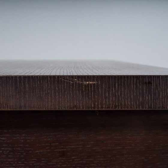 Image 1 of Vintage donker eiken en rode opbergkast van Maxalto voor B&B Italia, jaren 2003