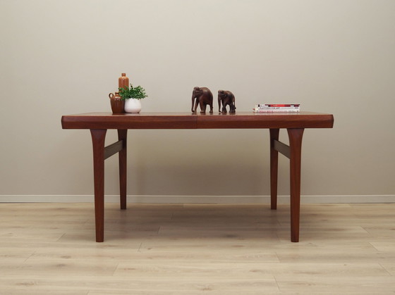 Image 1 of Teakhouten tafel, Deens ontwerp, 1970S, Productie: Denemarken