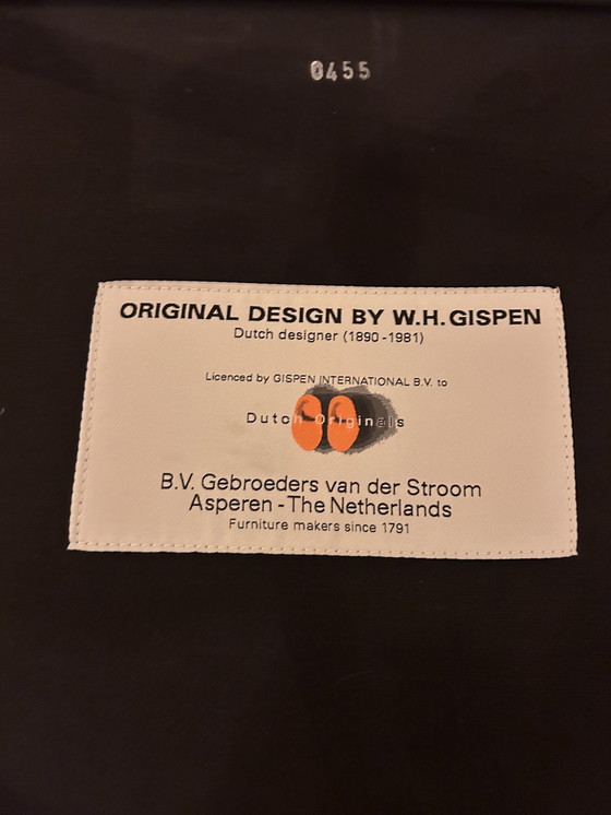 Image 1 of 2x gebr van der stroom model gispen 413 stoel