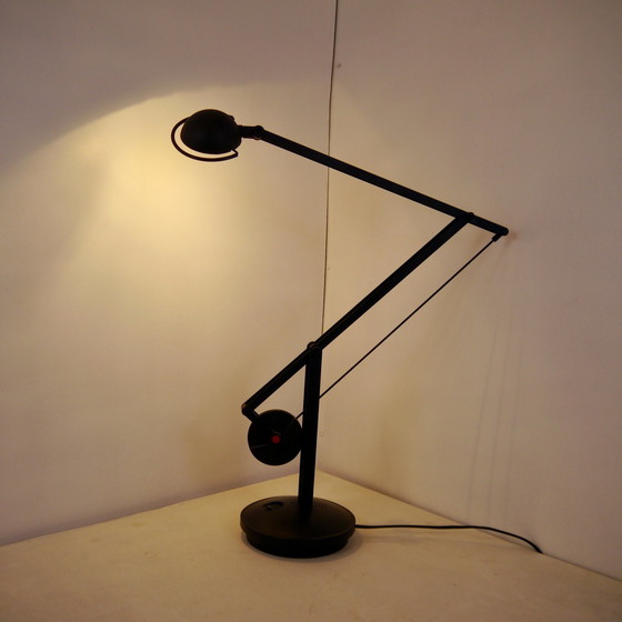 Image 1 of Vintage Hefboom Bureau Lamp Kpi Helmond