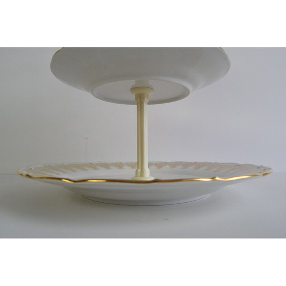 Image 1 of Vintage porseleinen etagère voor snoep en snoepjes van Moritz Zdekauer voor Stará Role, 1960