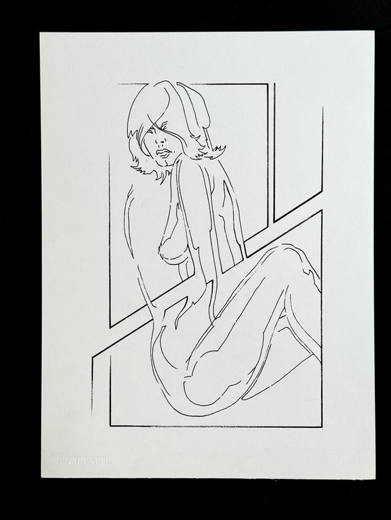 Image 1 of Eugène Eechaut (1928-2019) - Set van 10 kunstwerken