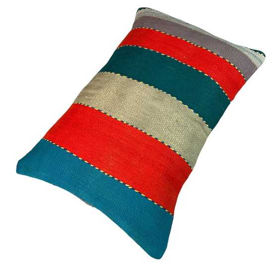 Image 1 of Vintage Turkse Kelim kussenhoes
