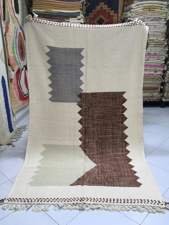 Image 1 of Kelim Boujaad Berber vloerkleed 2m53 x 1m55