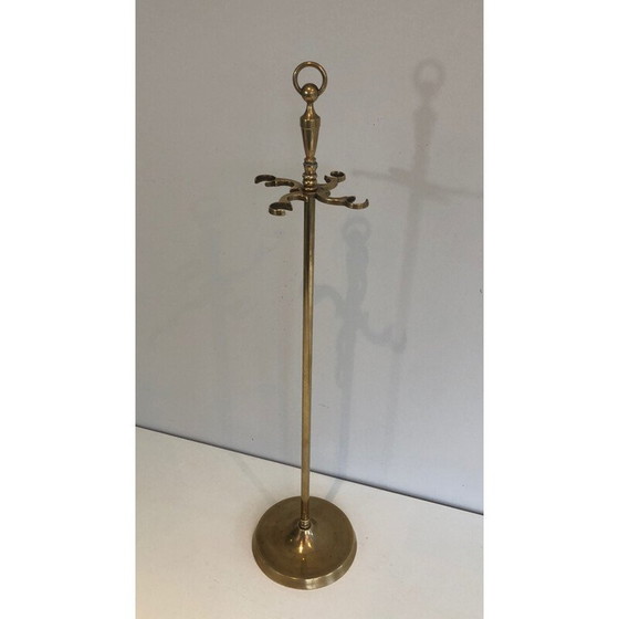 Image 1 of Vintage messing vuurset model Tête de Cheval, Frankrijk 1950