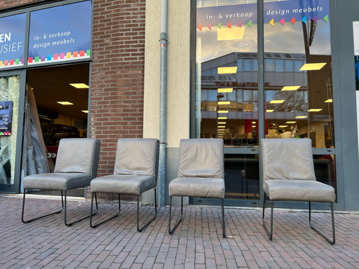 4 bert plantagie Eetkamerstoel Leer