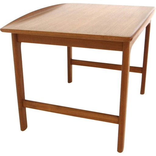 Vintage "Frisco" bijzettafel in teak door Folke Ohlson voor Tingströms, Zweden 1960