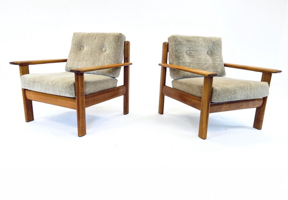 Image 1 of 2x armfauteuil, Wilhelm Knoll