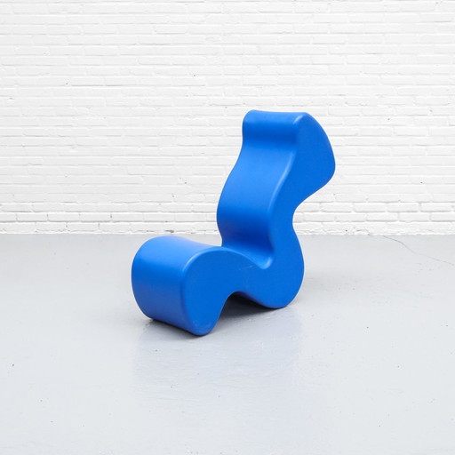 Blauwe Phantom Chair Verner Panton