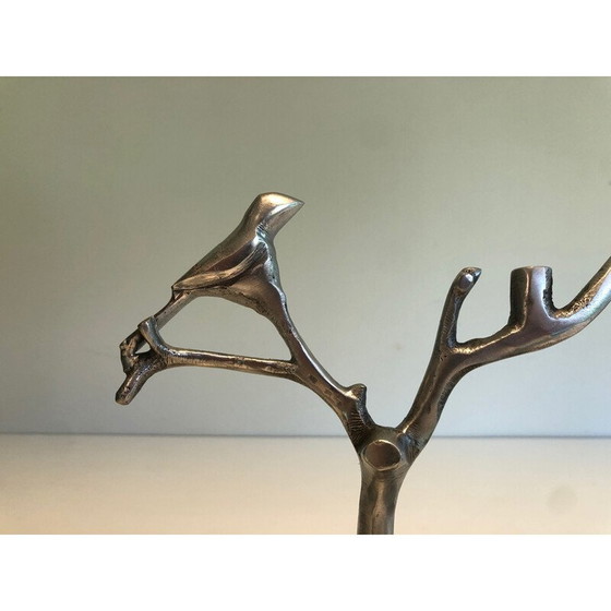 Image 1 of Set van 3 vintage aluminium serveerstukken, 1970