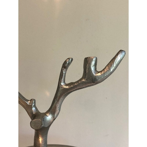 Image 1 of Set van 3 vintage aluminium serveerstukken, 1970