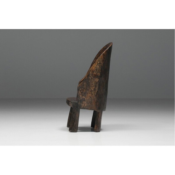 Image 1 of Vintage Franse houten stoel, 1930